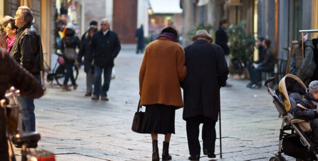 Il nostro Paese sempre più vecchio